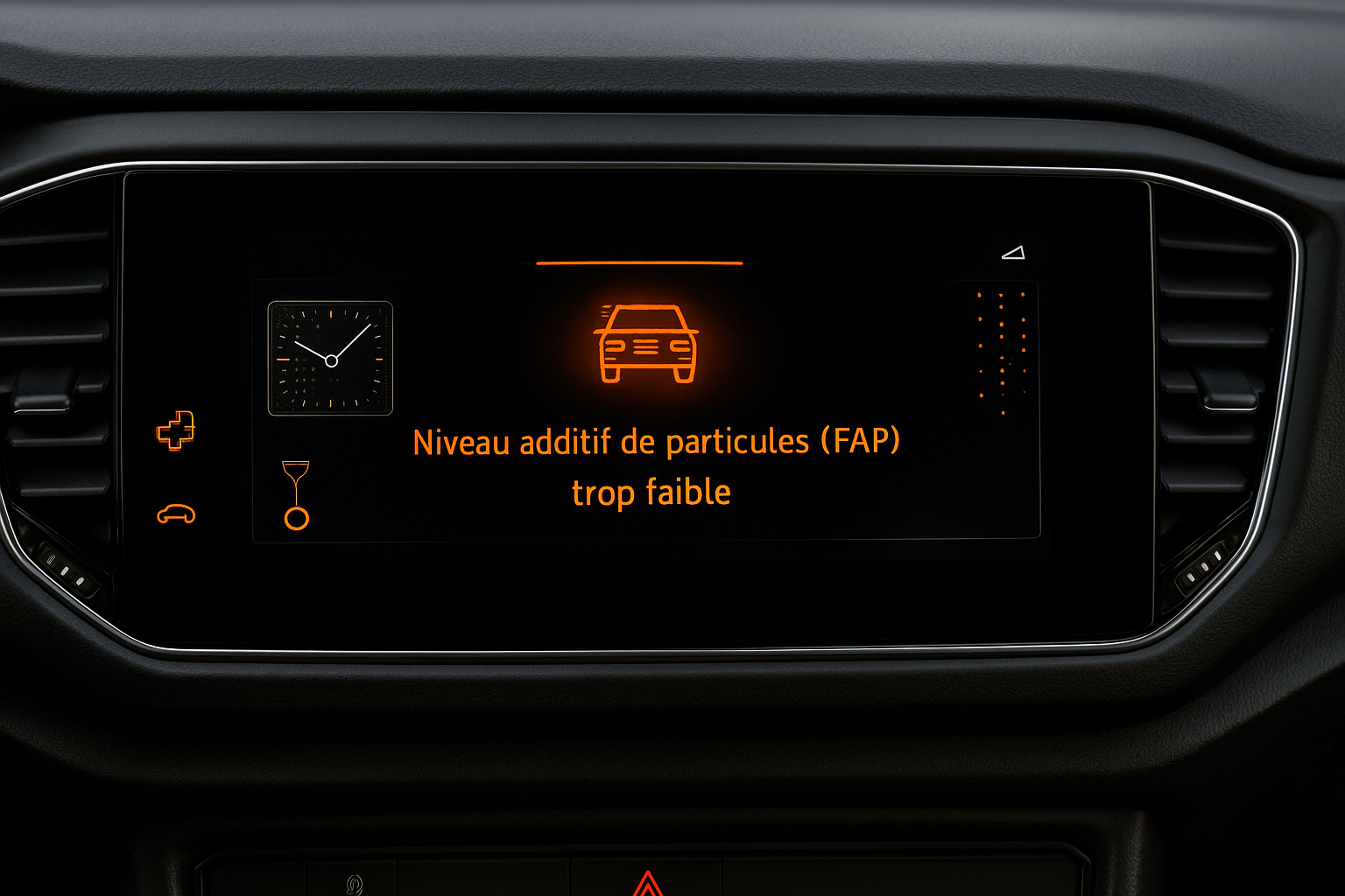 Niveau additif FAP trop faible : les dangers pour le moteur