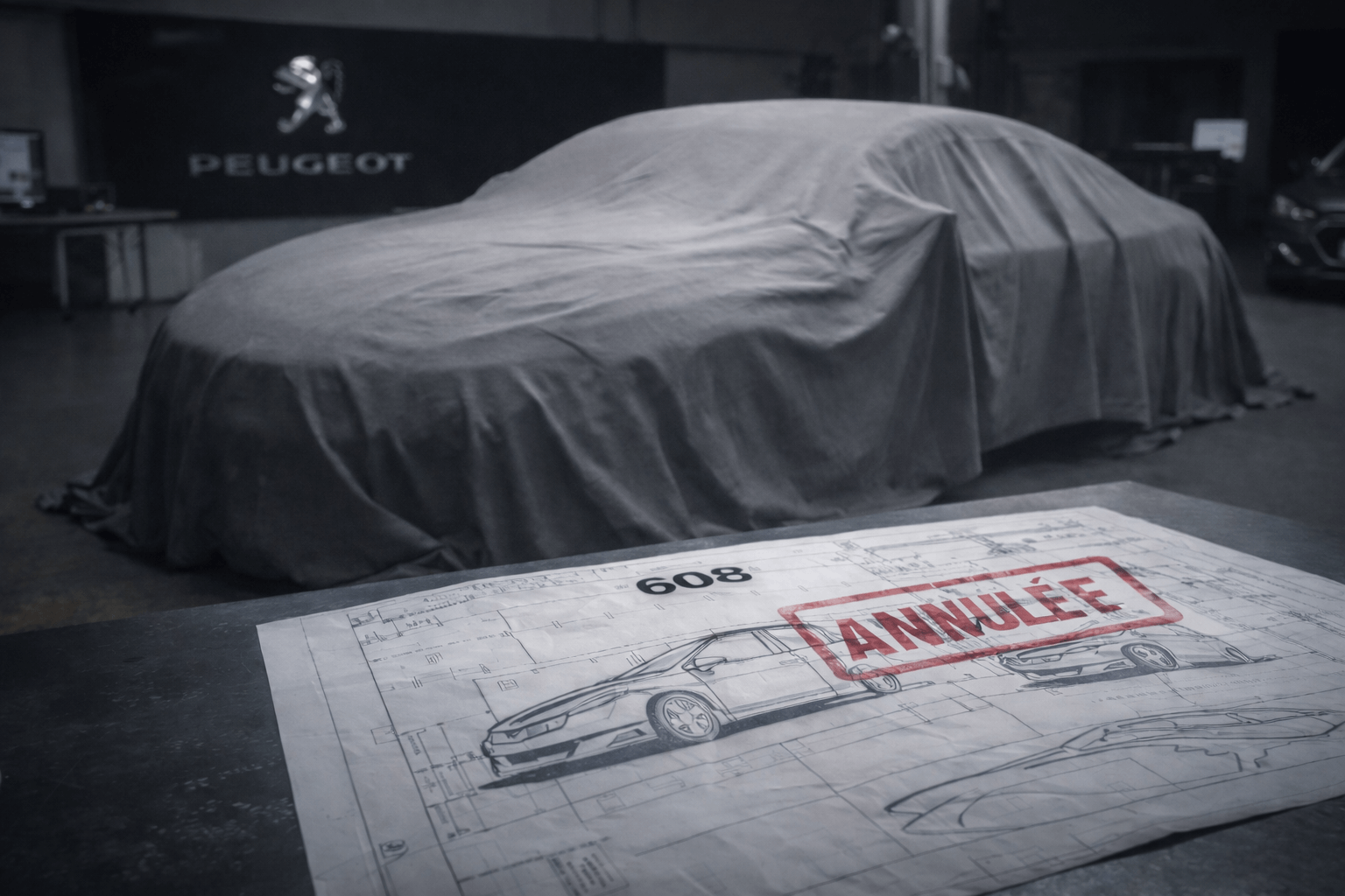 Peugeot 608 : pourquoi elle n’a jamais vu le jour ?