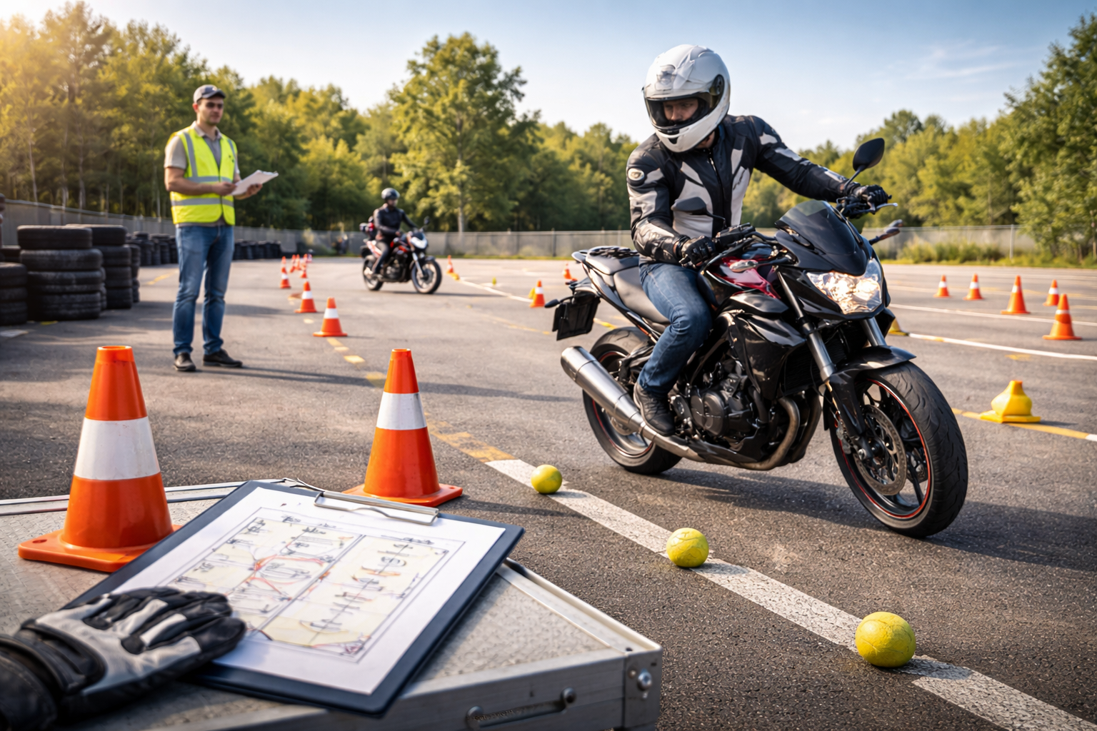 Plateau moto : tout savoir pour réussir l’examen