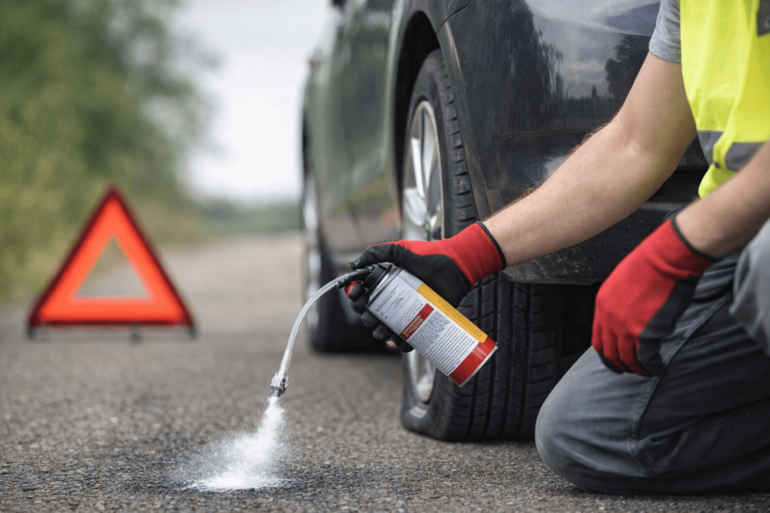 Bombe anti crevaison voiture : mode d’emploi complet