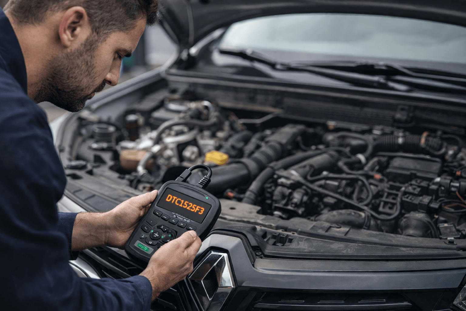 Renault dtc1525f3 : diagnostic pas à pas et solutions