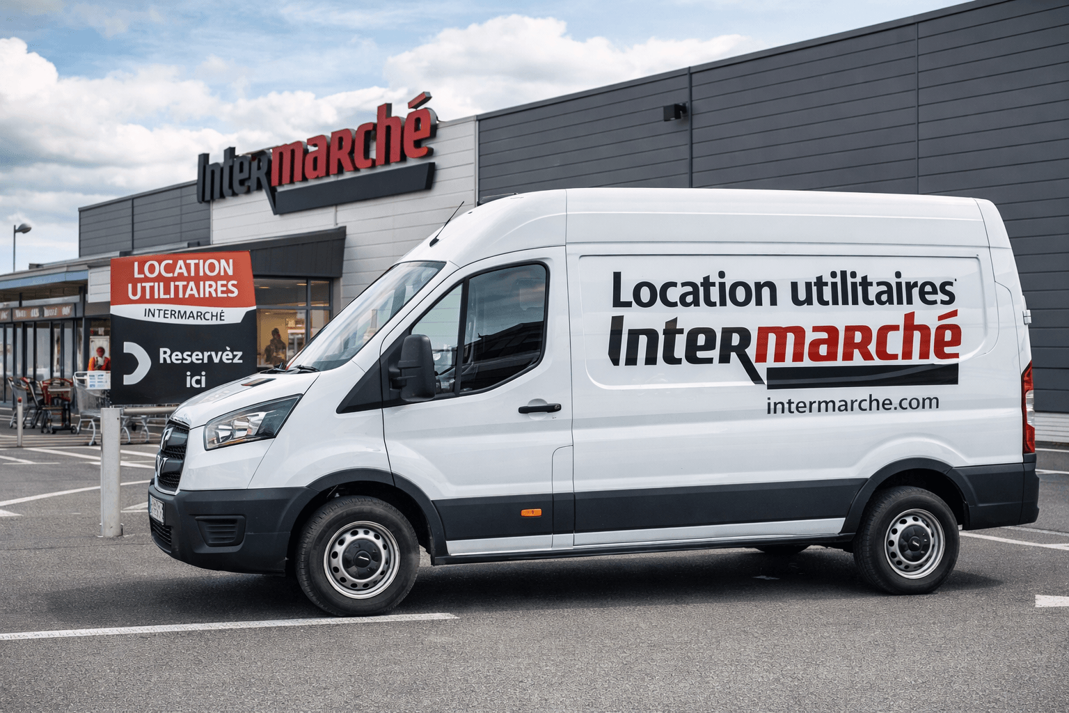 Location utilitaire Intermarché : prix et conditions
