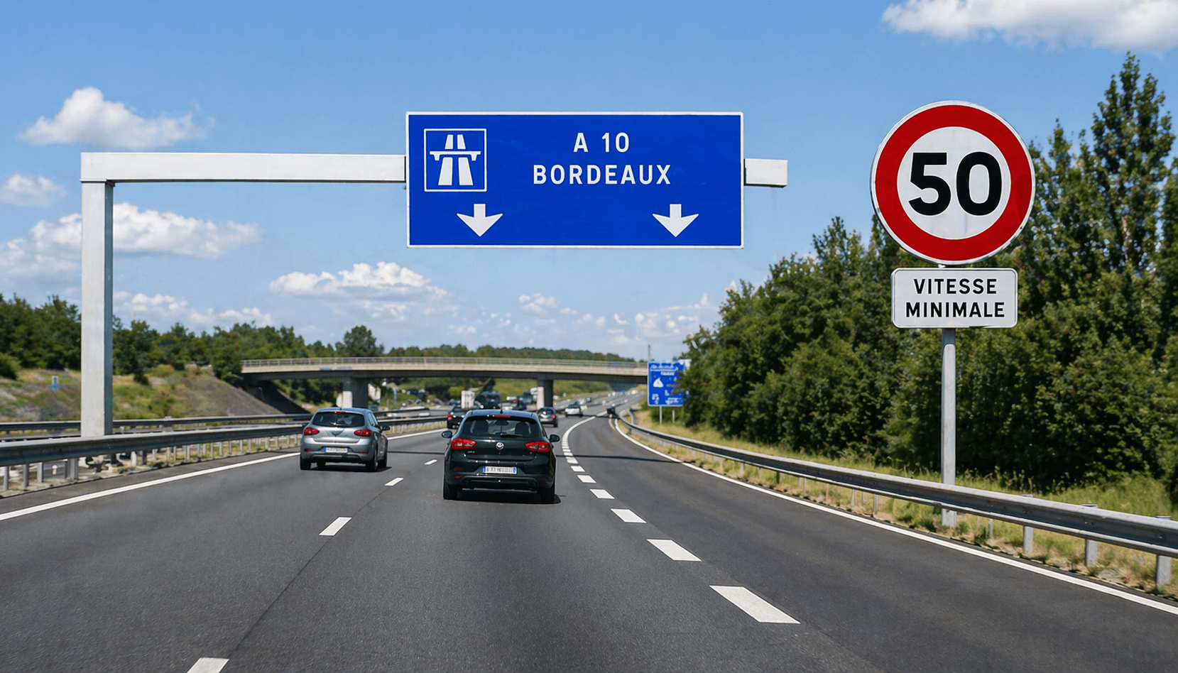 Vitesse minimale sur autoroute : règle et exceptions