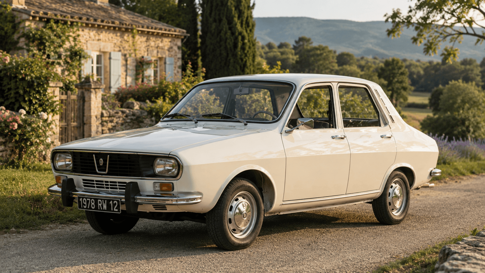 Renault 12 sedan : la familiale française mythique