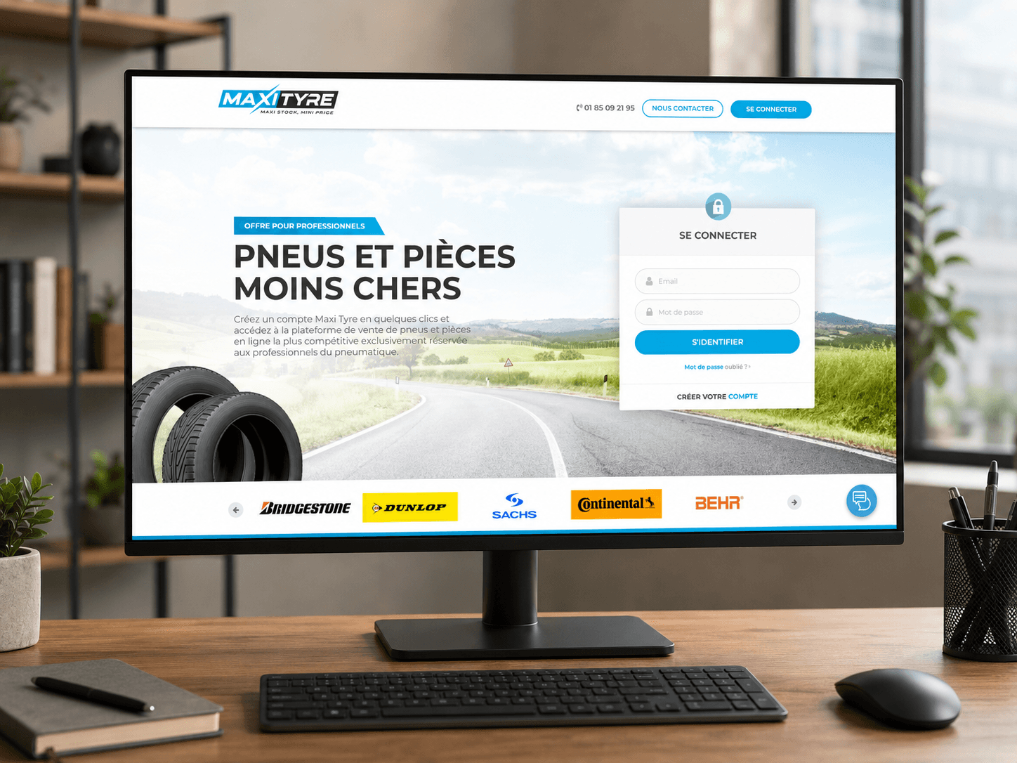 Maxityre : plateforme pneus pour garages et revendeurs