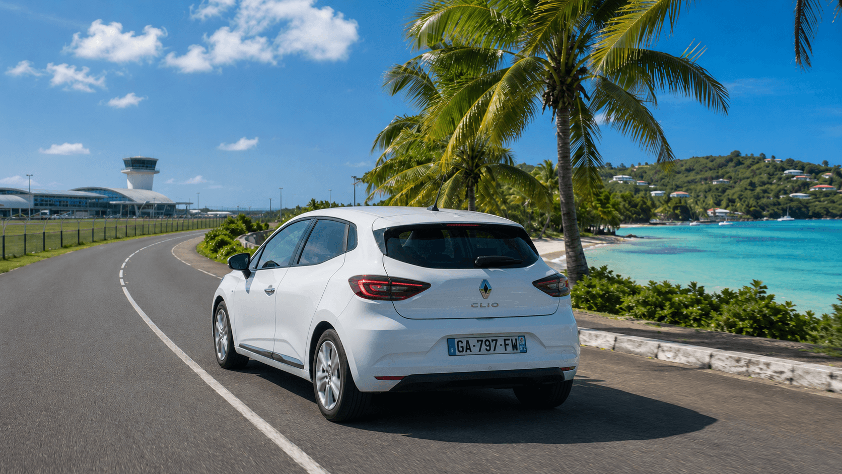 De l’aéroport aux plages : votre voiture de location en Martinique
