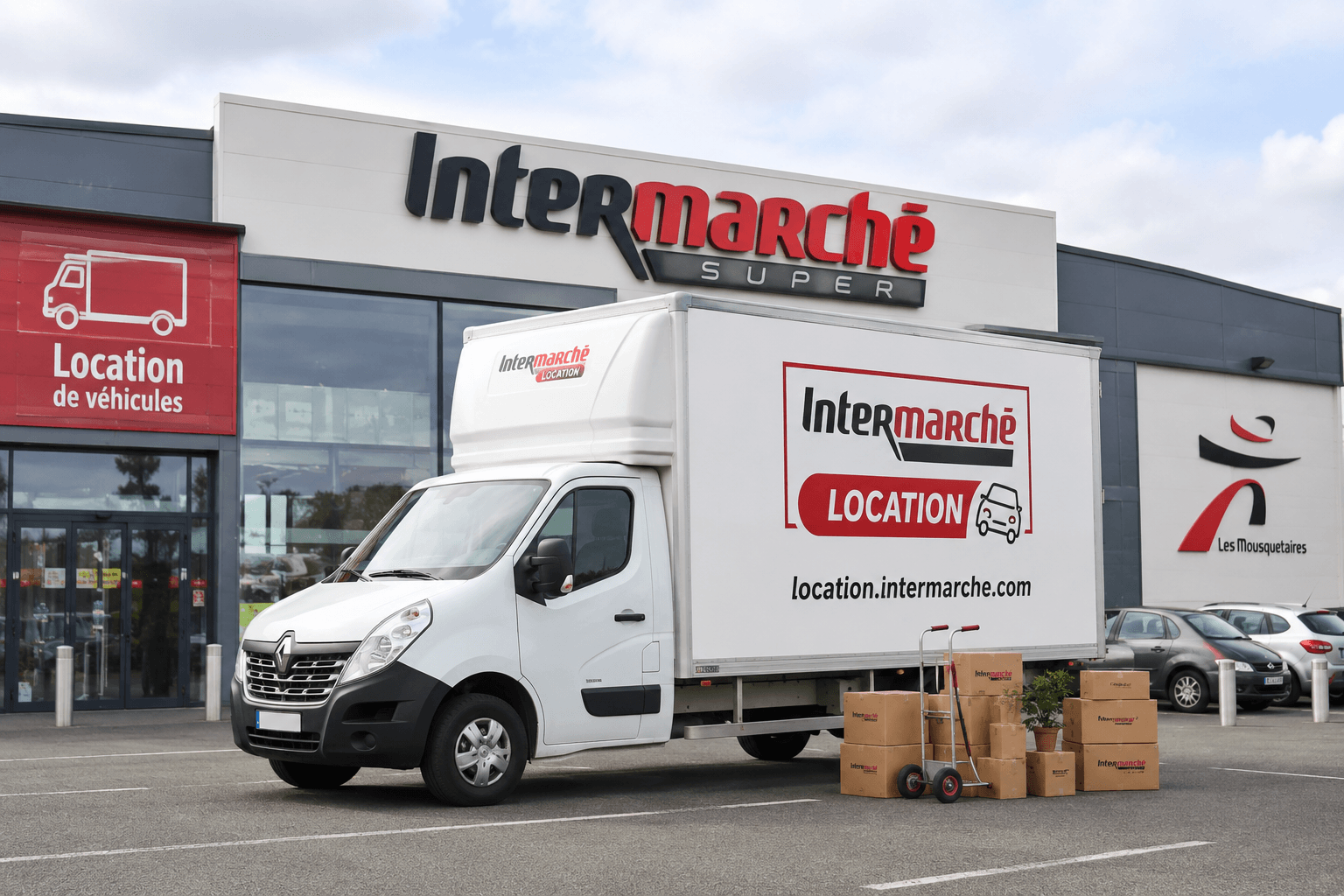 Location camion Intermarché : prix et conditions