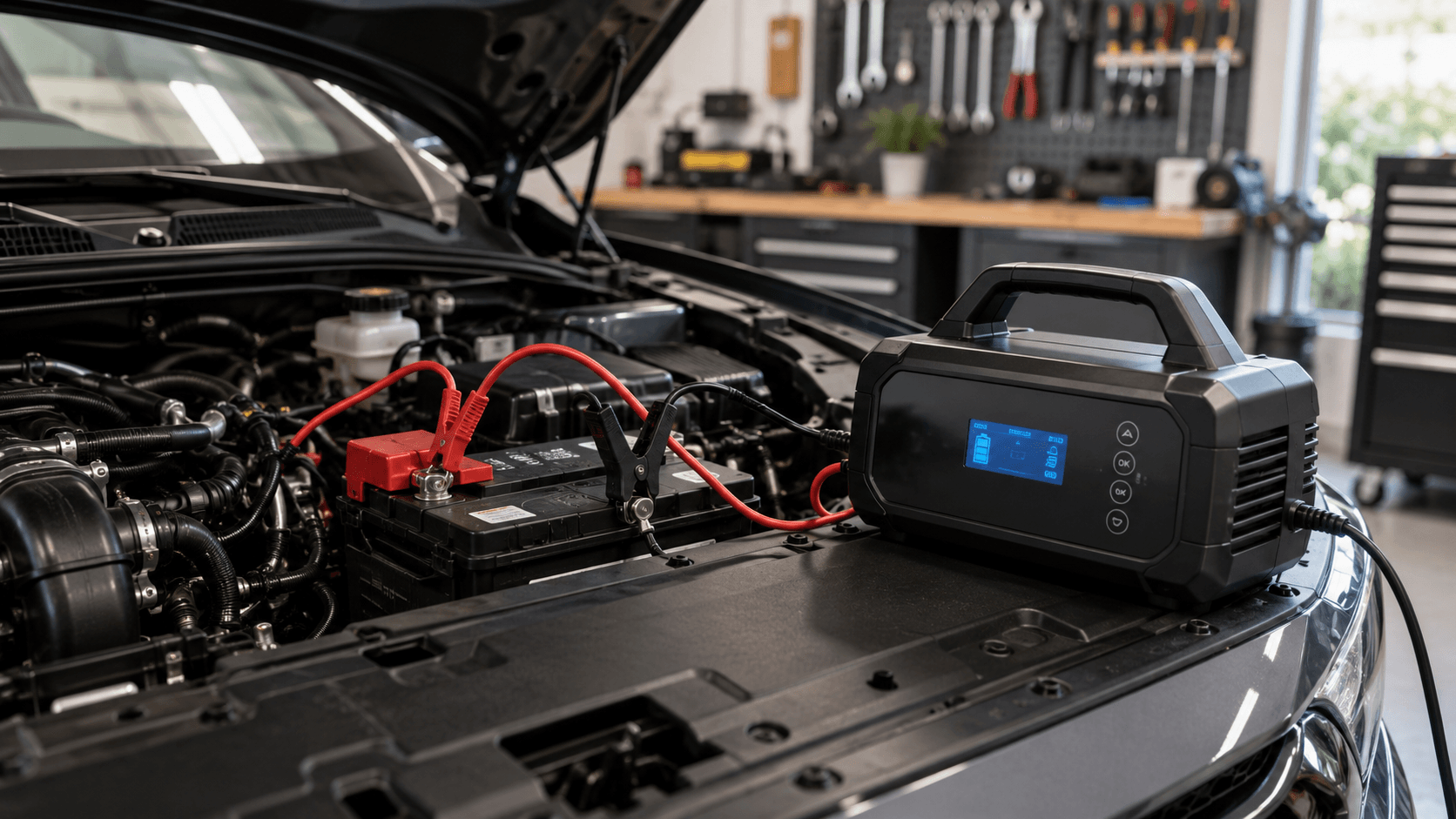 Chargeur batterie voiture : guide d’achat complet