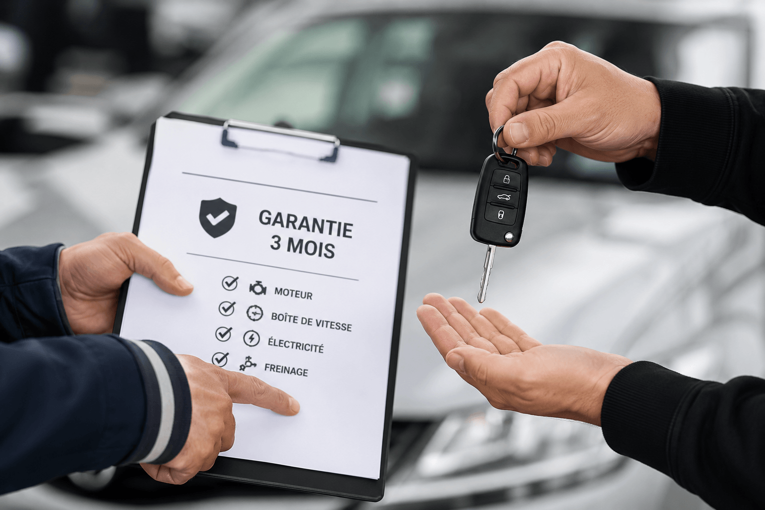 Voiture d’occasion garantie 3 mois : droits, limites et pièges à éviter