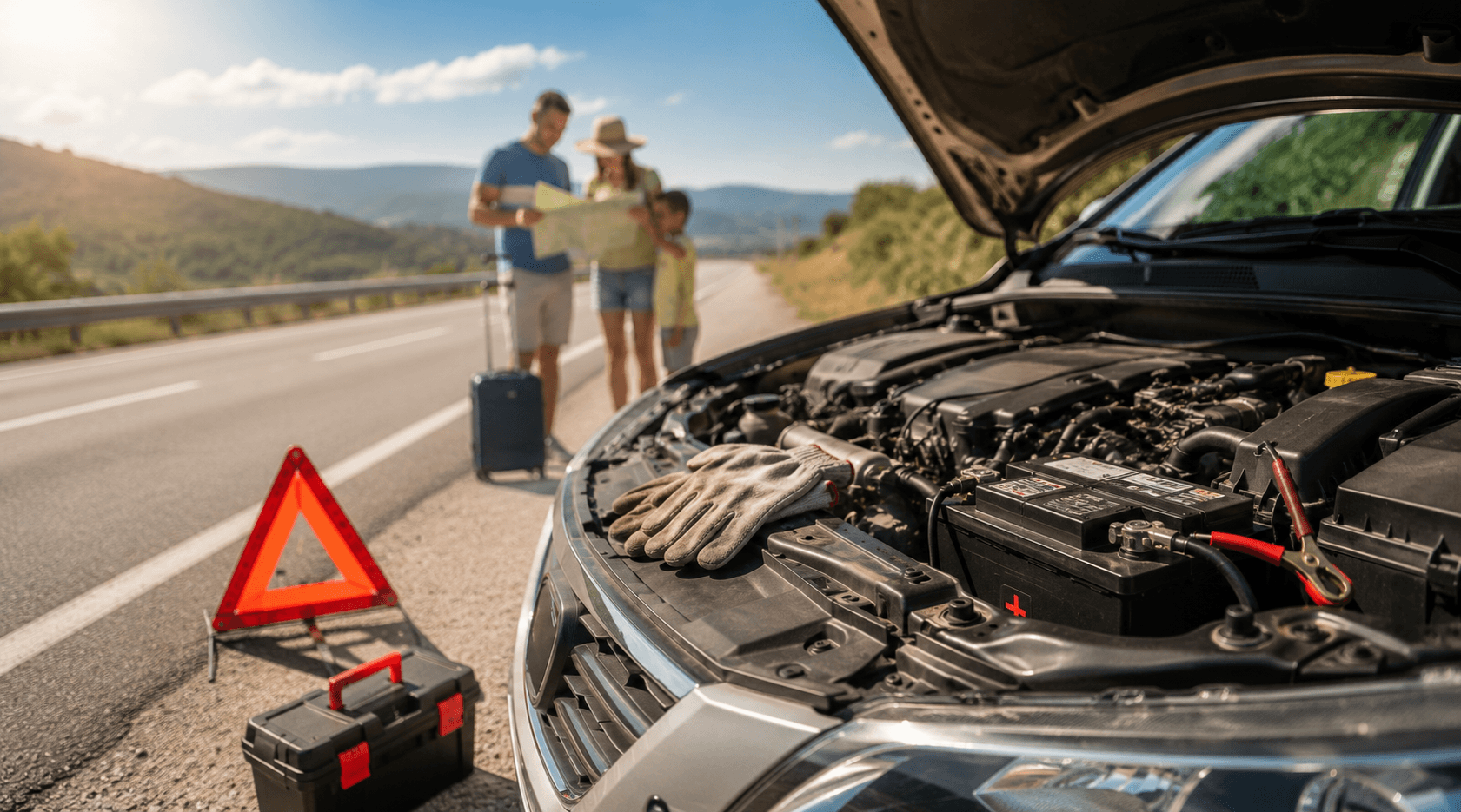 Vacances : comment éviter la panne de batterie sur la route ?