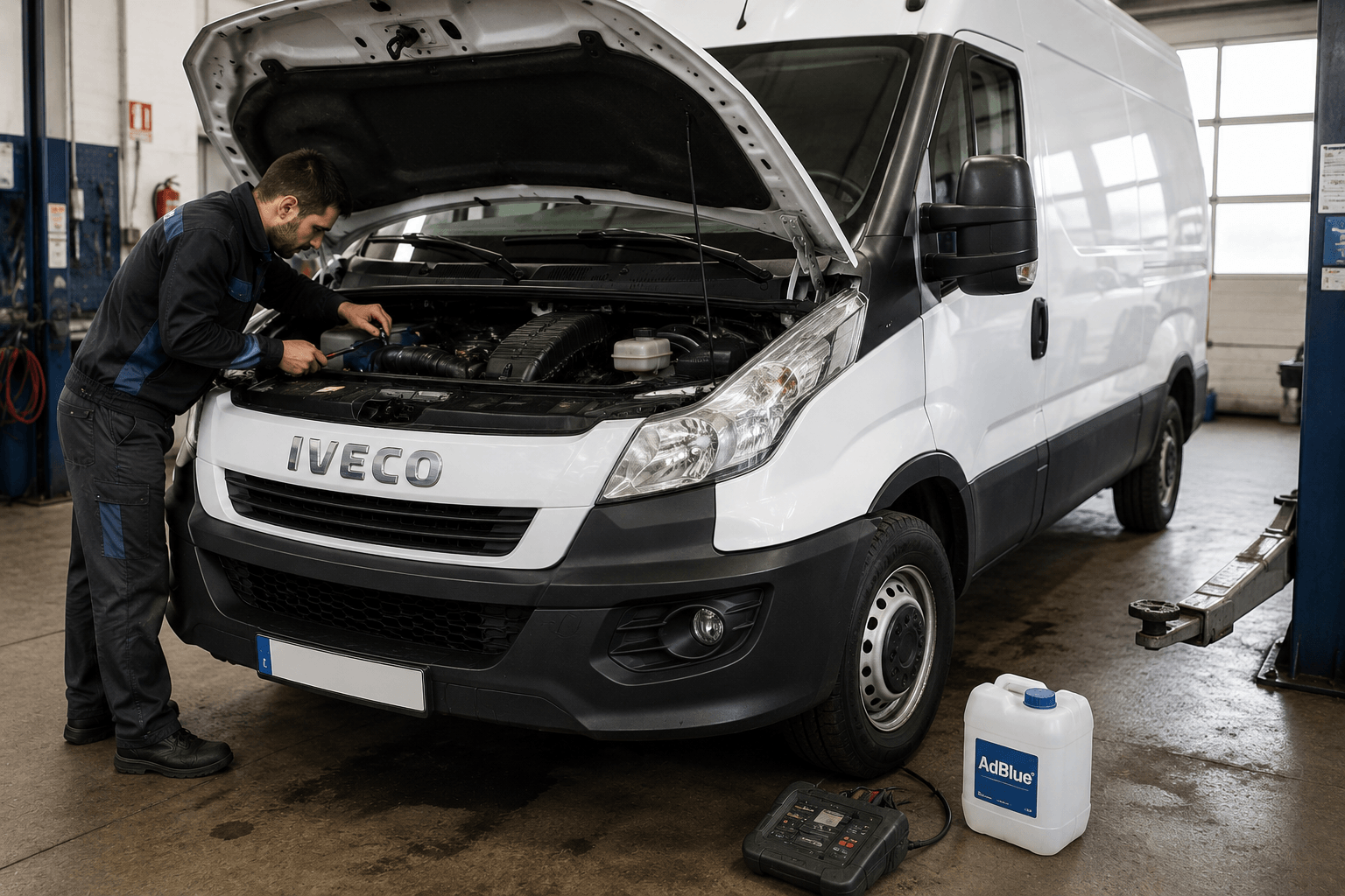 Système AdBlue de l’Iveco Daily : quelles pannes peuvent immobiliser le véhicule ?
