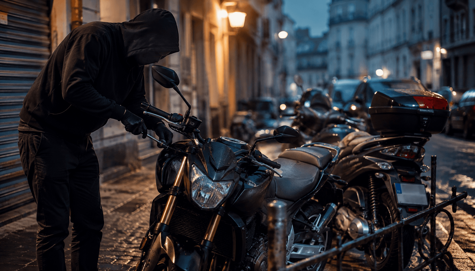 Les 10 motos les plus volées en France : classement 2026