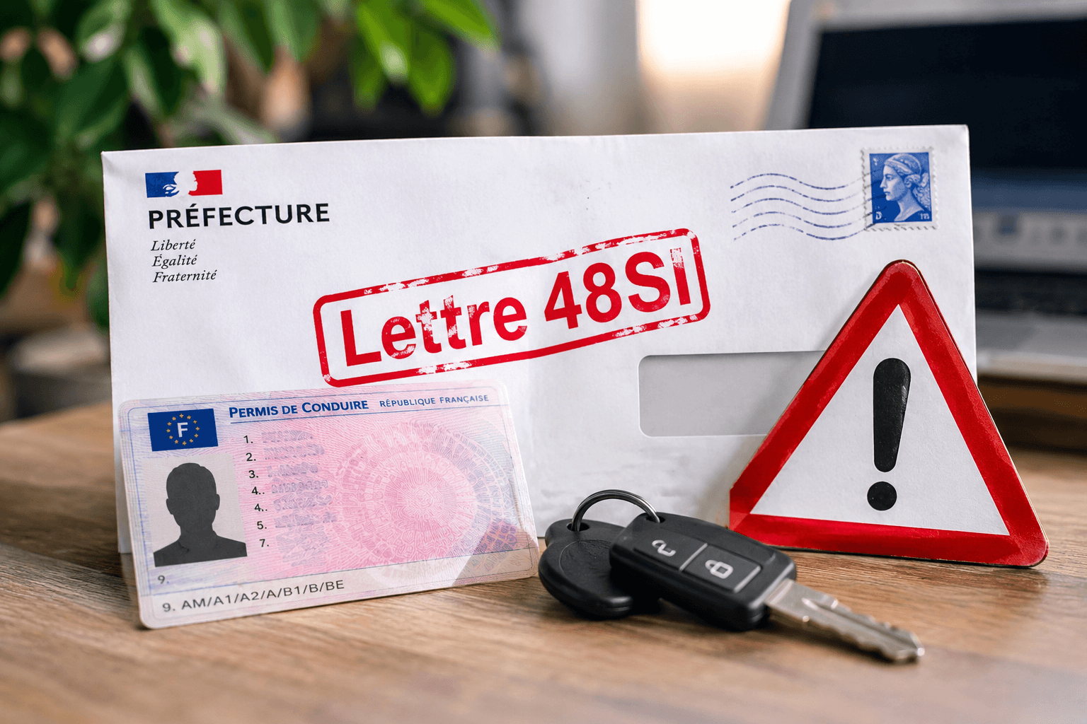 Lettre 48SI jamais reçue : permis encore valide ?