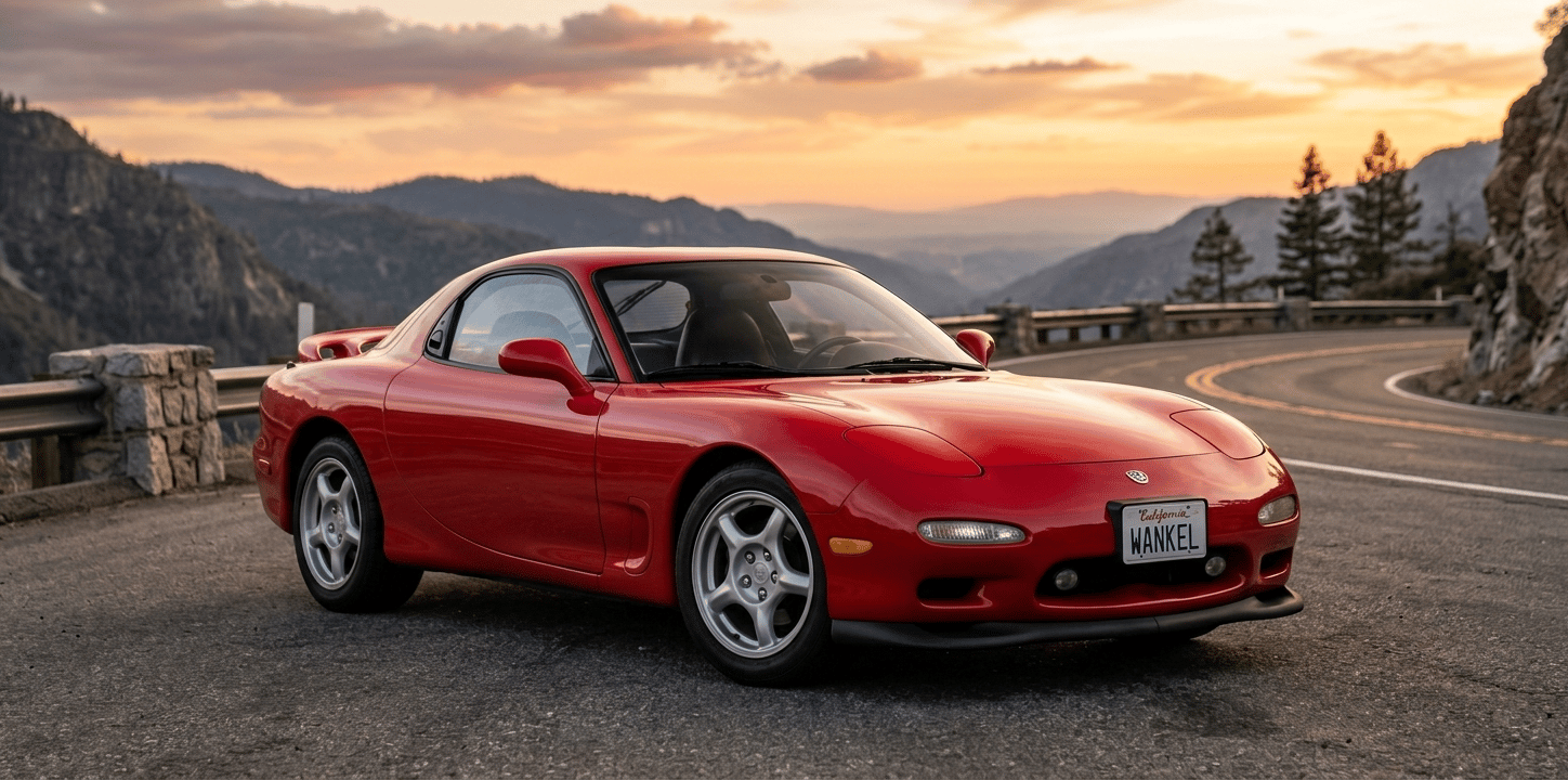 Mazda RX7 : la sportive japonaise au moteur rotatif