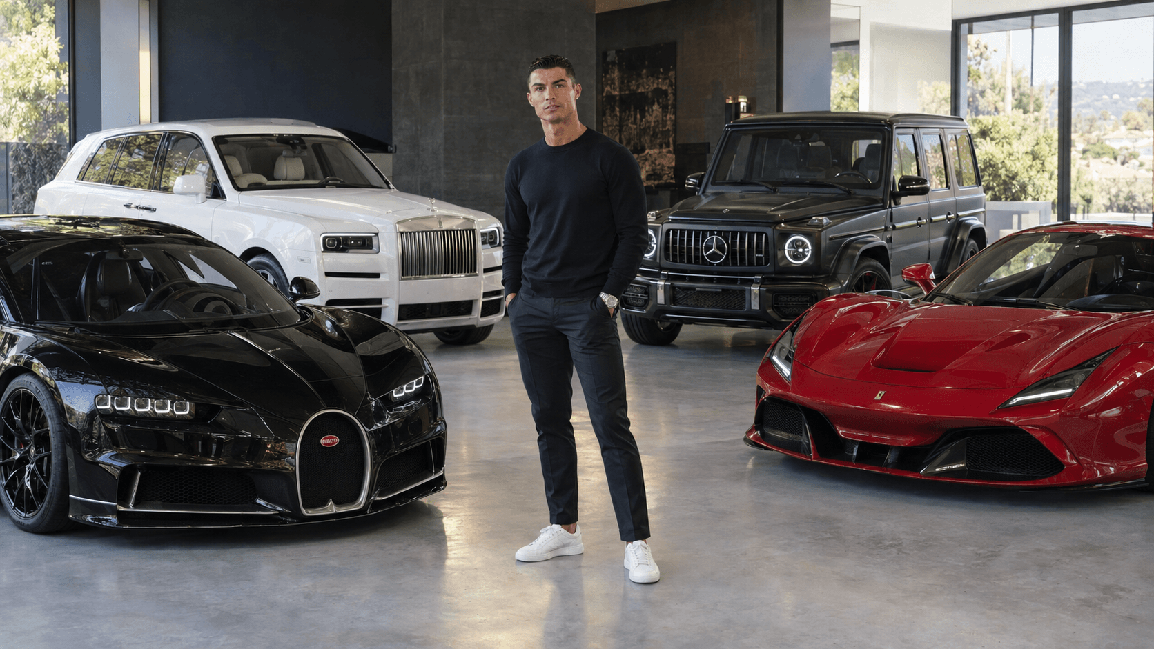 Voiture Ronaldo : découvrez son incroyable collection