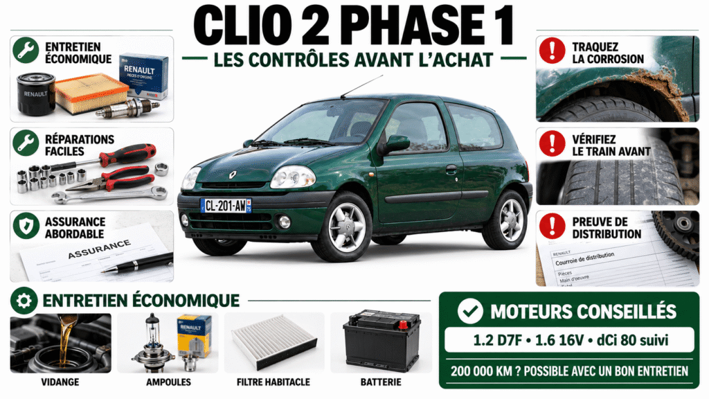Clio 2 phase 1