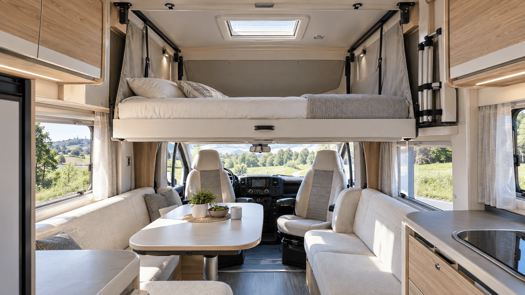 Lit pavillon camping-car : prix, dimensions et modèles à choisir