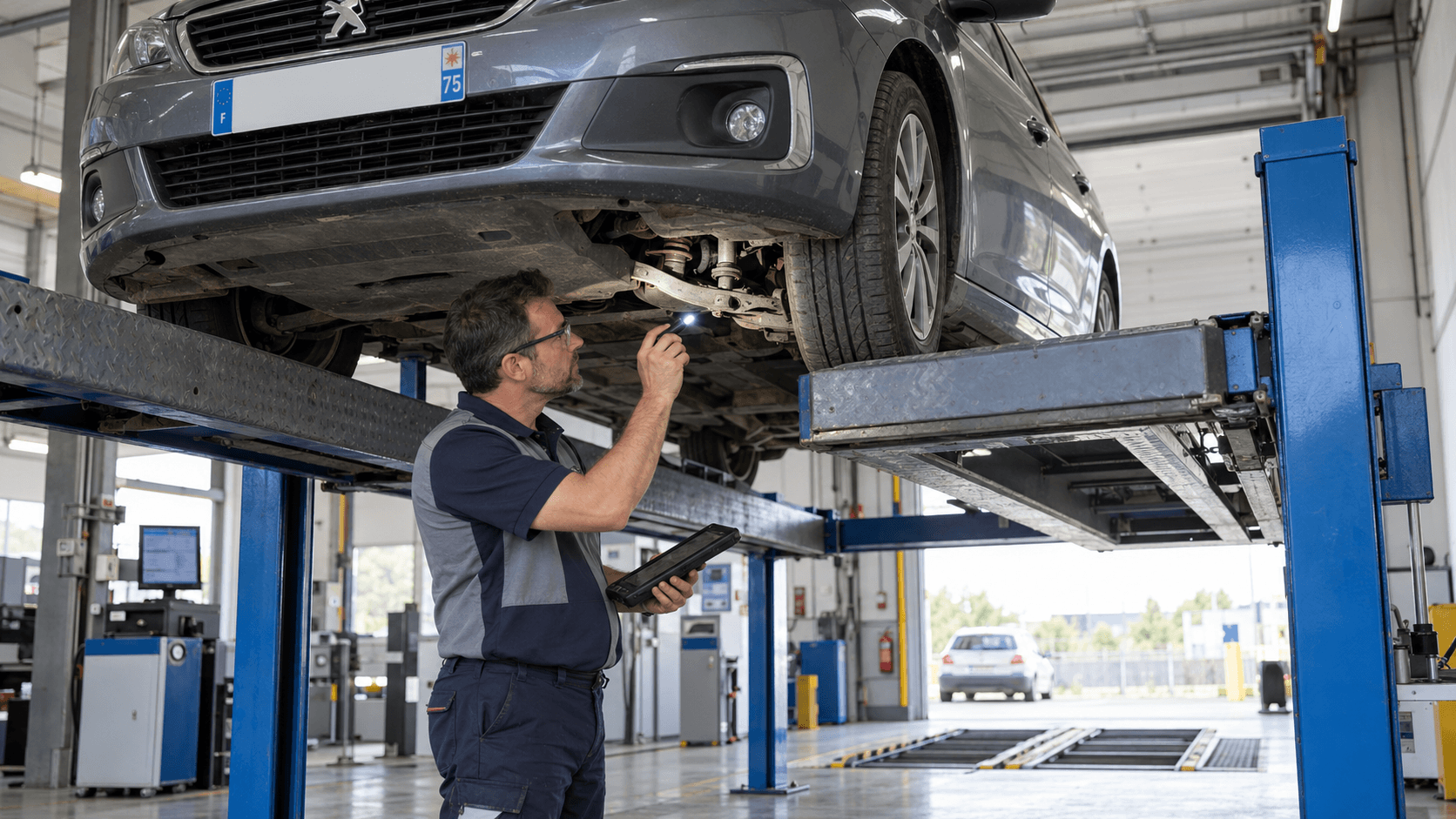 Liste des défaillances majeures au contrôle technique