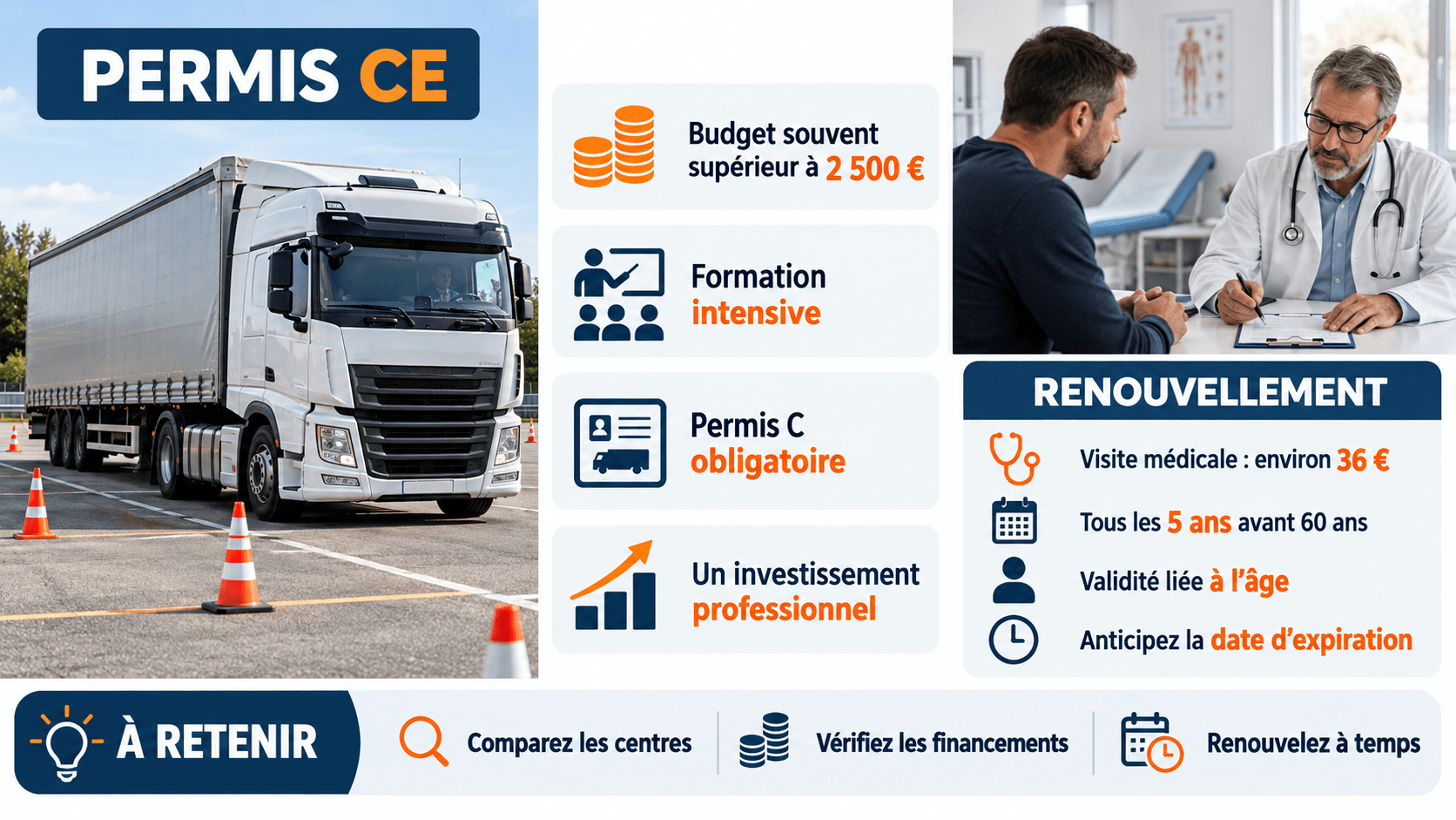 Prix du permis E : combien coûte réellement la formation ?