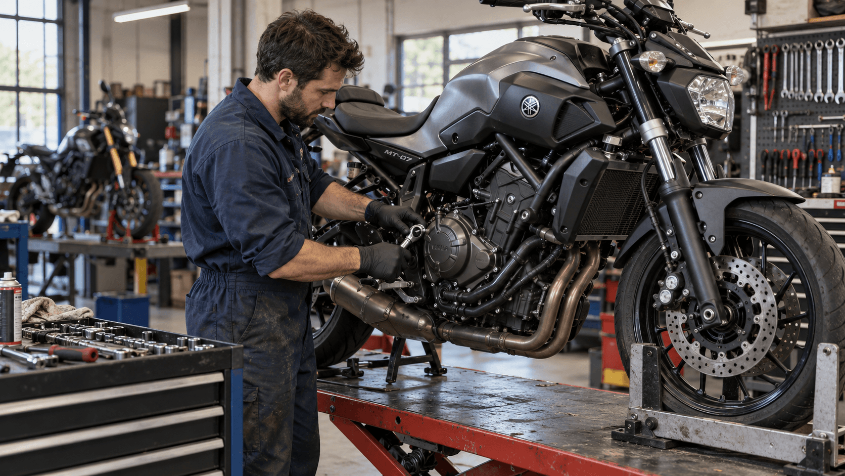 Mécanicien moto : métier, salaire et formations
