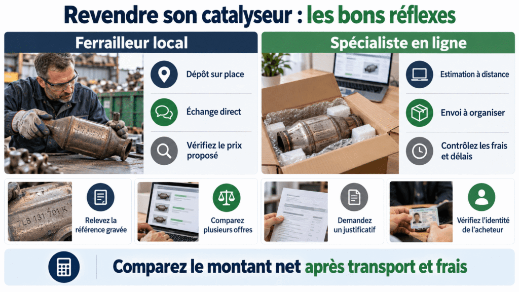 revendre son catalyseur