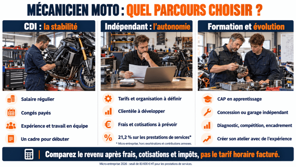 mécanicien moto