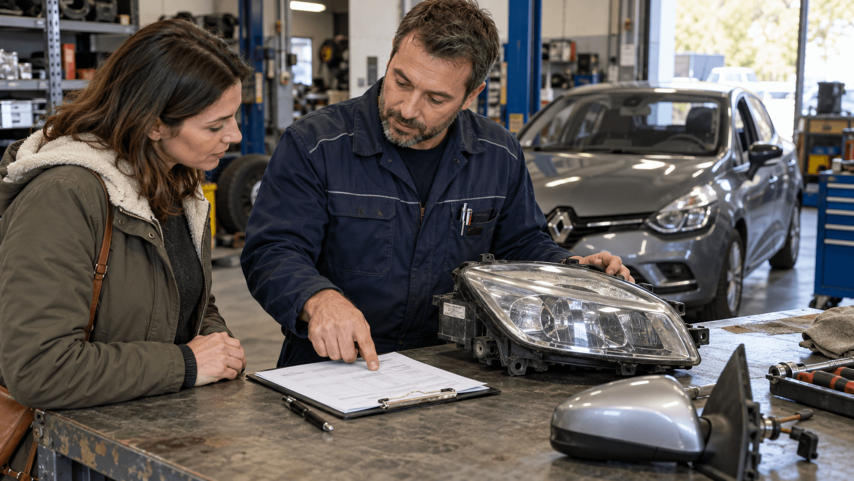 Pièces auto d’occasion : droits du consommateur et obligations du garagiste